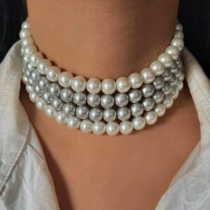 Elegant Pearl Choker Necklace – Timeless Women’s Jewelry
