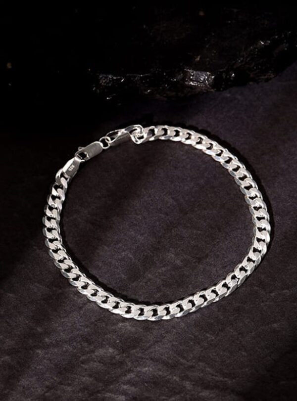 Sterling Silver “Warrior Mode” Bracelet – Strength & Confidence Jewelry - Image 3