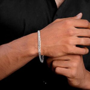 Sterling Silver “Warrior Mode” Bracelet – Strength & Confidence Jewelry