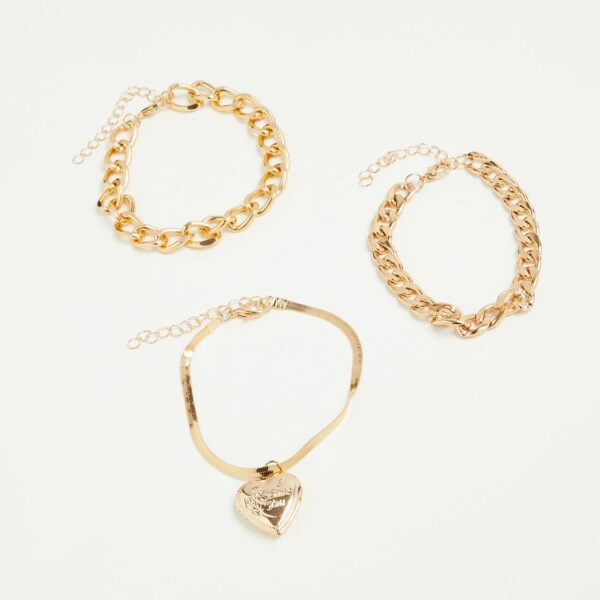 Assorted Bracelets – Pack of 3 Stylish Fashion Accessories - Image 2